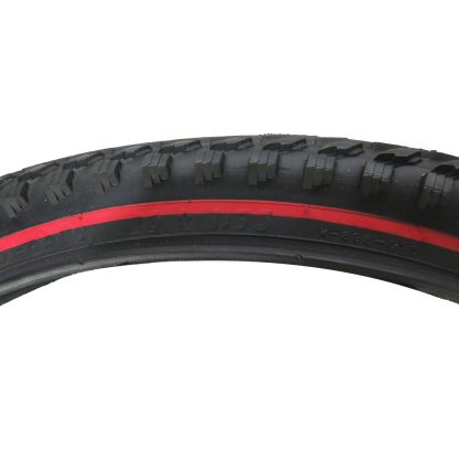 LLANTA KENDA NEGRO 26X1.95 FRANJA ROJA 20210050