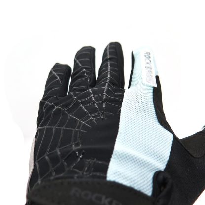 GUANTES ROCKBROS S109-1 BGR BLACK&GRAY DEDOS LARGOS 20210631