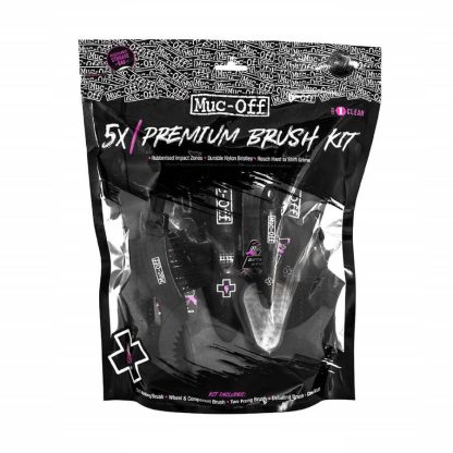 KIT DE 5 CEPILLOS PREMIUM MUC OFF