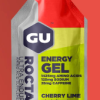 ENERGY GEL GU CHERRY LIME