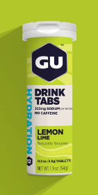 DRINK TABS GU LEMON LIME